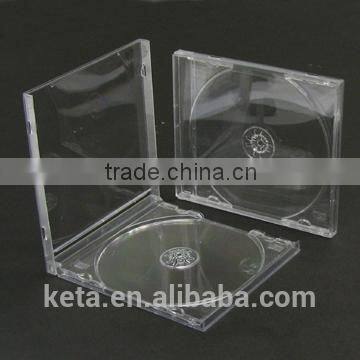 Wholesale Plastic Transparent 10.4mm Single PS Jewel CD Case photo-2