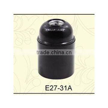 E26 Aluminum Alloy Stepless Partial Thread Switch Lamp Holder photo-3