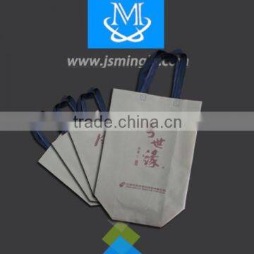 2016 Top Sale Non Woven Promotion Wine Shopping Bag