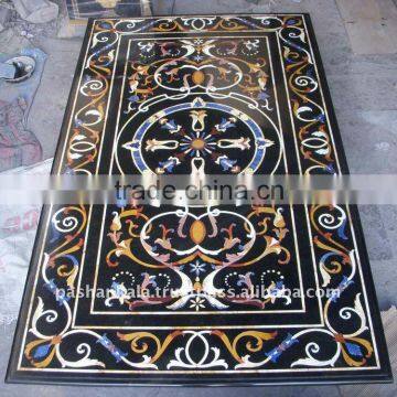 Inlaid Marble Pietra Dura Table