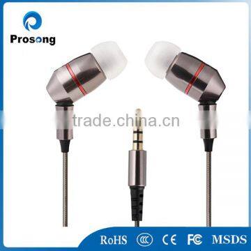 High Quality Customs Colored Print Earphone wIth Flat Cable