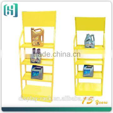 Wholesale metal steel car accessories engine lubricating oil display rack HSX-S0203