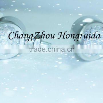 2x Black Amber Metal ALUMINUM Mini Bullet Turn Signals Blinkers for BOBBER Cruiser Chopper Custom photo-4