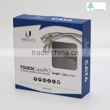 E Flute Corrugated Cardboard Box With Clear Pvc Window photo-6