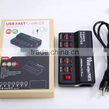 Factory Supplier Combo USB 2.0 High Speed 10 Ports HUB For Laptop PC/ 10 Ports Usb 2.0 Hub for Multi Usb Device