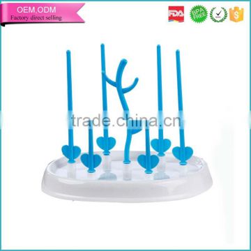 BPA free safety multifunction baby feeding bottle drying rack