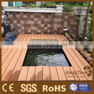 outdoor plastic wood crack resistant fire resistant natural floor