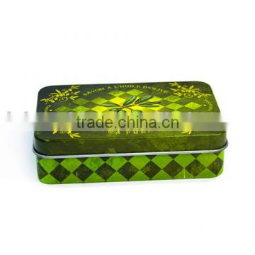 colorful christmas gift tin can,rectangular anniversary gifts tin box,birthday present tin packaging