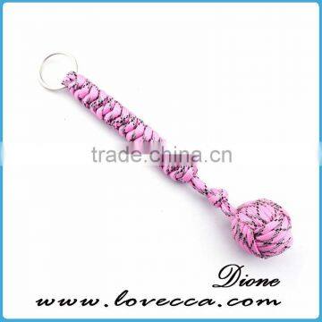 paracord keychain monkey fist key chain