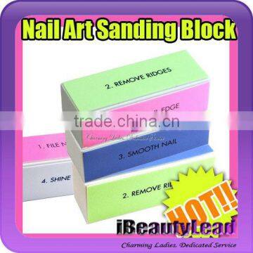 high quality 4 sided nail buffer block