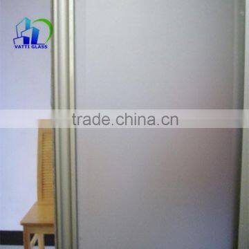 Decorative Acid Etched Glass with Designs 3-19mm automatic frosting glass
