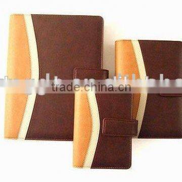 High quality customized made-in-china NEW Leather Diary for office(ZDA11-023)