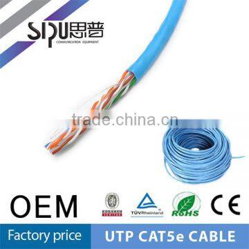 SIPU brand new 4pair CCA 24awg utp cat5 cat5e lan cable