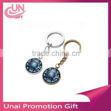 Factory direct DIY alloy keychain pendant promation