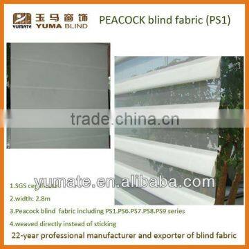 100% Polyester Peacock Shade Fabric