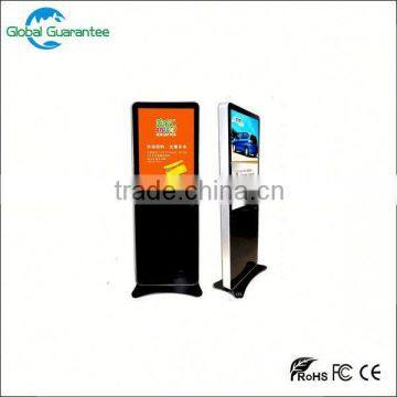 Floor standing 22inch motion sensor lcd advertising display wall mount digital signage /shenzhen led with global guarantee