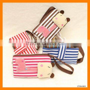 Cute Cartoon Donkey Fabrics Woman Coin Wallet Wholesale ZTCW-0023