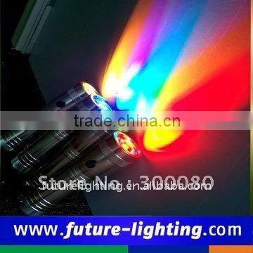 China 2016 Wholesale Factory Small Portable Color Changing Flash and Strobe 3W RGB Flashlight Torch Waterproof photo-4