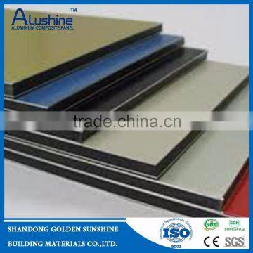 China ACP Manufacturer sunshine aluminum composite panel price