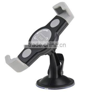Anti-slip Diagonal Design Windshield Suction Cup Plastic Mobile Phone Holder for Car photo-2