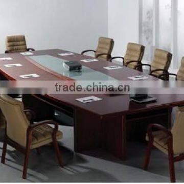 conference table with power outlet