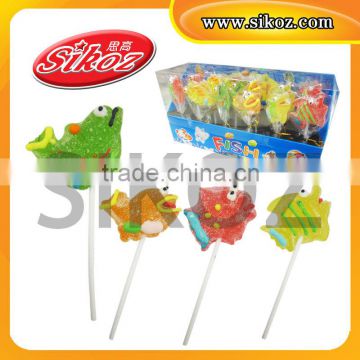 Fish Jelly lollipop candy SK-R018