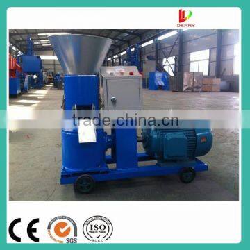 Factory supply mini type flat die pellet making machine