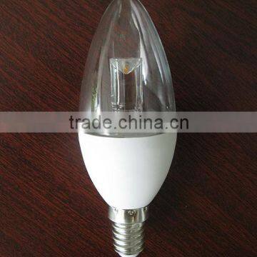 CE RoHS UL Listed 3W 5W E27 E26 E14 E12 LED Candelabra Lamps