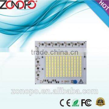CRI 3000k 4000k 6000k aluminum flood light spot light pcb ac motor pcb board economy 100w led pcb smd