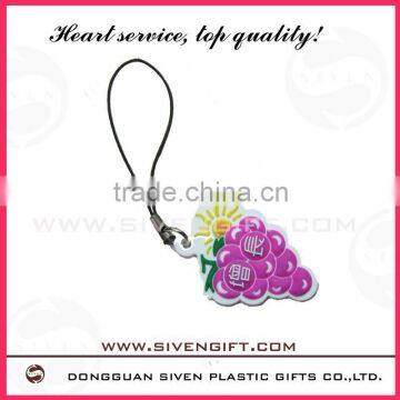 Grape shape mobile phone string for promotion gifts