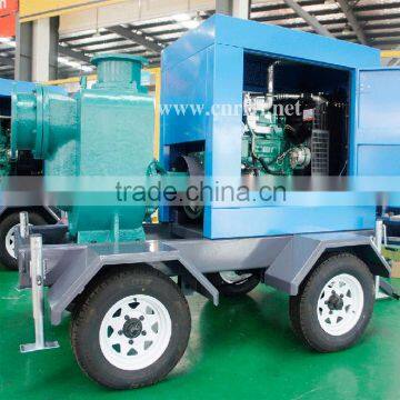 High Speed Running Diesel Engine Pump Unit With Trailer Type 280m3/h photo-4