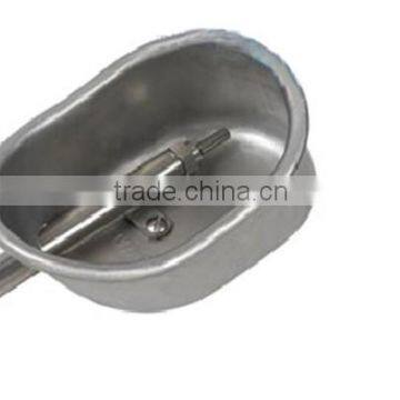 Stainless steel drinker bowl for pig