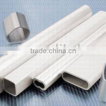 Silver Anodized Aluminum Tubes