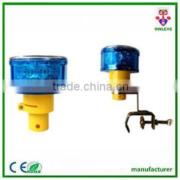 LED Solar Powered Temporary Road Light Used on Guardrail photo-2