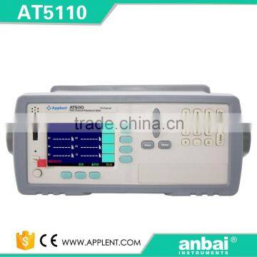 Applent New Item AT5110 Multi-channel DC Resistance Tester for Equipment Factory