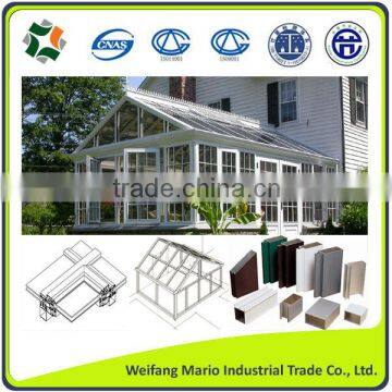 greenhouse aluminium extrusion profiles conservatory