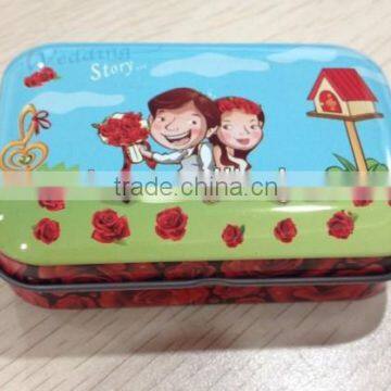 2016 custom small metal tin gift box