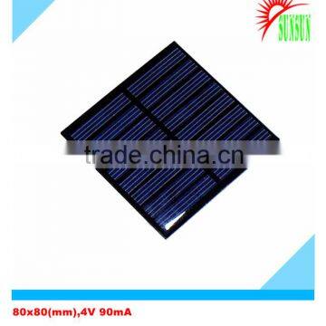 Epoxy resin 80x80 4V 90mA mini solar panel