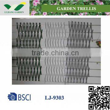 Cheap decorative garden fence / expending trellis LJ-9303