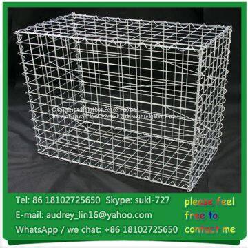 China manufacturer welded galvanized gabion box 1 x1 x 2 gabion basket price Canada