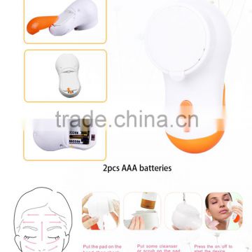 Deeply clean facial and body mini skin cleansing system