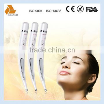 Factory direct sale anti wrinkle pen galvanic anti aging eye massage pen