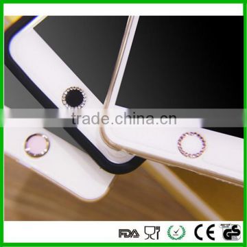 Diamond design sticker phone button sticker for wholesales