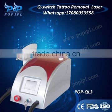 laser nd yag q-switched nd yag laser price POP-QL3 laser tattoo removal from POPIPL