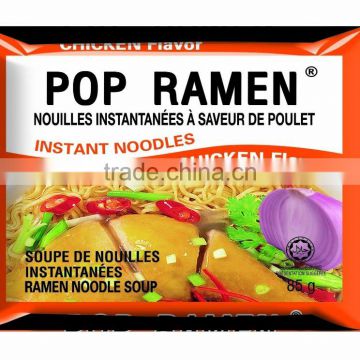 "POP RAMEN", chicken