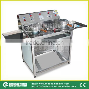 ER-B industrial egg roll baker,double operaion pan egg roll baker,egg roll biscuit machine with 304 stainless steel