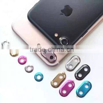 Rear Camera Protector Circle Cover Case for IPhone7/7 Plus Lens Metal Protective Ring Guard ALUMINUM 3D photo-2