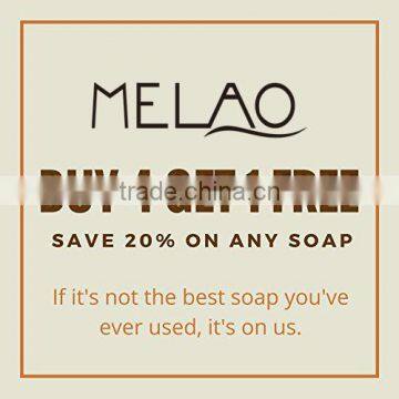 MELAO Pine Tar Soap - Mens Bar With Natural Woodsy Scent and Skin Scrub Exfoliation - Handmade With Pine, Hemp, Olive Oils photo-6