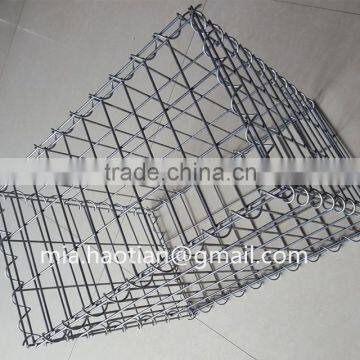 Hot dipped galvanized 50x100mm mesh size 50x50x100cm Weldmesh gabion