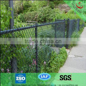 garden fence galvanized chain link fence